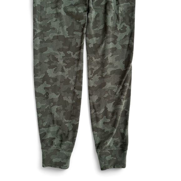 Lululemon Dark Green Camo “Ready to Rulu” Heritage Highwaisted Jogger Women Sz 2 - Picture 5 of 11